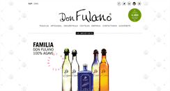 Desktop Screenshot of donfulano.com