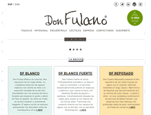 Tablet Screenshot of donfulano.com
